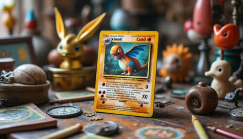 découvrez l'incroyable histoire d'une carte pokémon oubliée, retrouvée lors d'une brocante en province, qui s'avère être un trésor de grande valeur pour les collectionneurs.