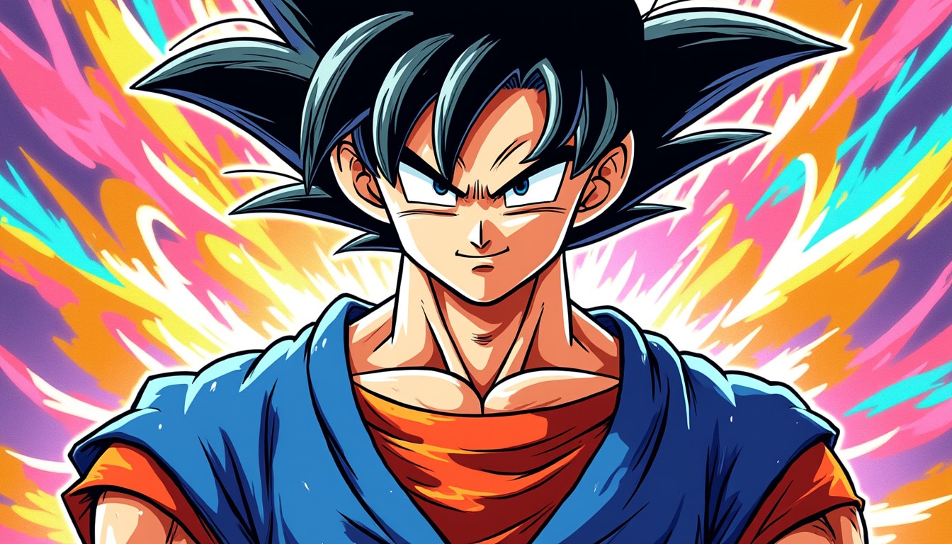 découvrez un dessin préparatoire inédit d'akira toriyama révélant un goku au style surprenant et différent de la version que nous connaissons. une facette méconnue du célèbre héros de dragon ball !