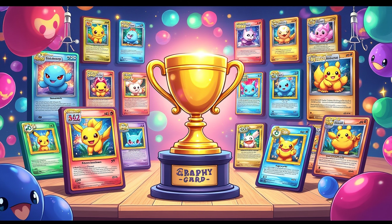 découvrez une collection exceptionnelle de 67 cartes trophée pokémon rares, désormais disponibles à la vente pour 9 millions de dollars. l'occasion unique d'acquérir des pièces légendaires du monde des collectionneurs pokémon !