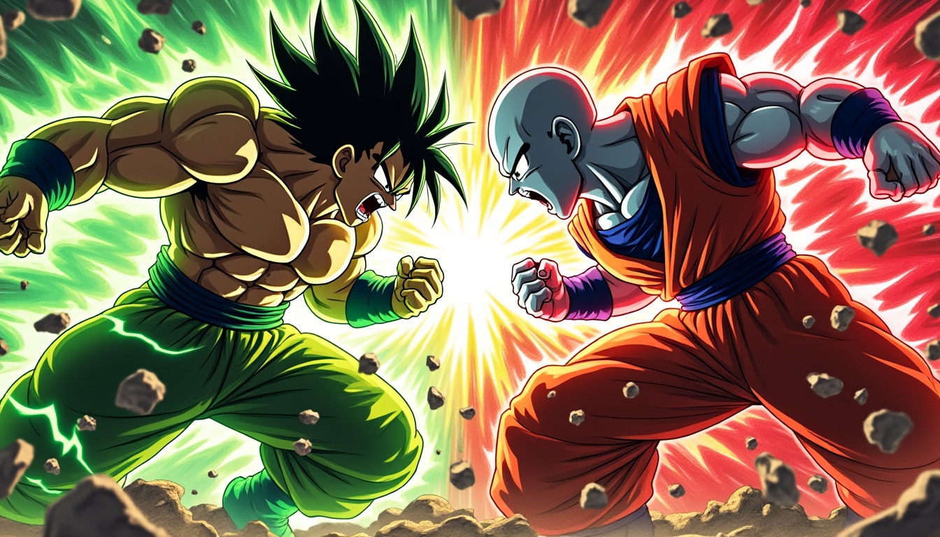 découvrez si broly, le légendaire saiyan, aurait pu battre jiren dans l’univers de dragon ball. analyse des forces, débats entre fans et hypothèses sur un combat épique entre ces deux personnages puissants.