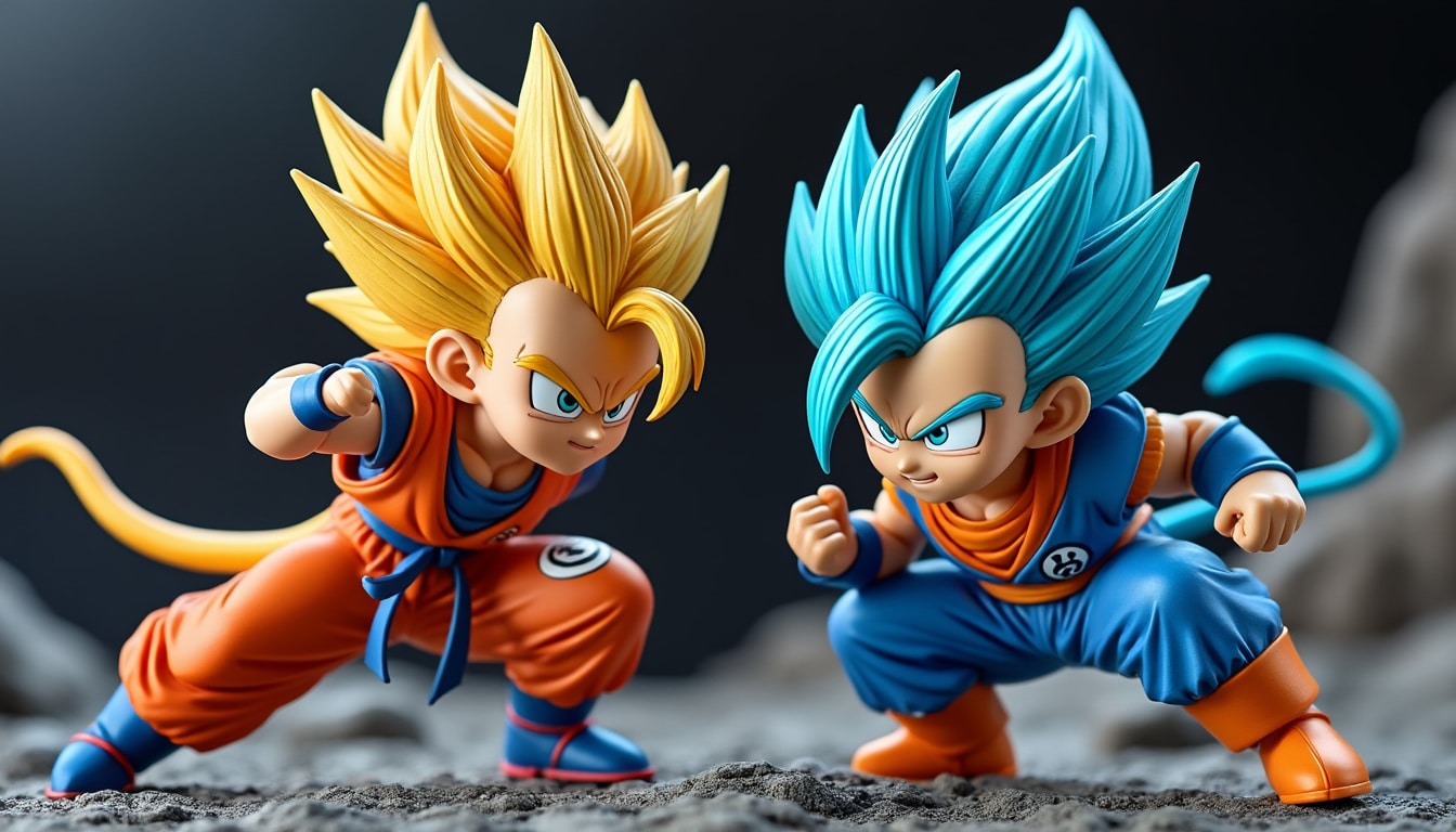 découvrez deux nouvelles figurines exclusives issues de dragon ball daima, révélées pour le plus grand plaisir des collectionneurs. ne manquez pas ces pièces rares qui suscitent déjà l'engouement des fans !