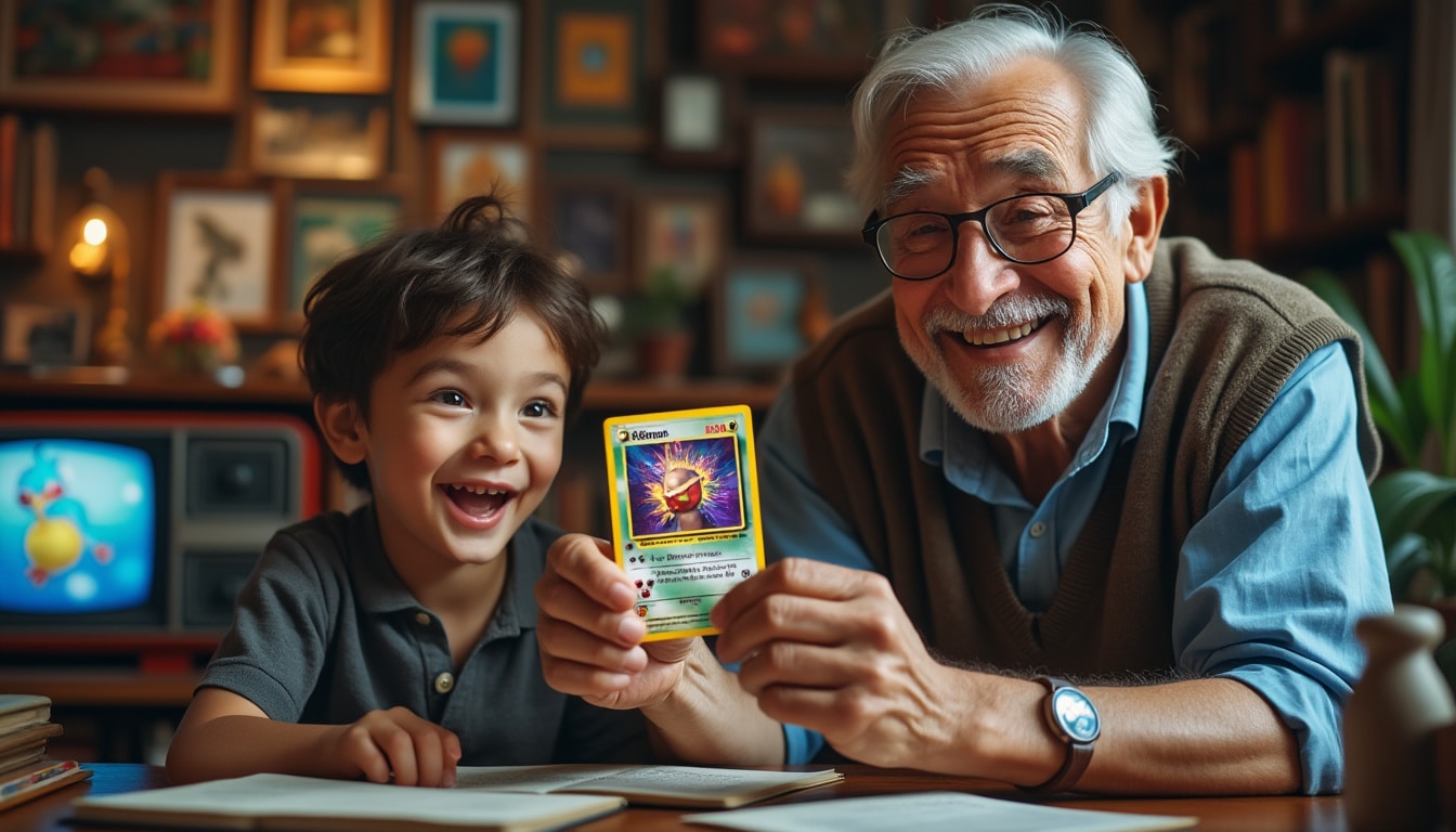 découvrez l’histoire émouvante d’un grand-père qui lègue à sa famille une carte pokémon rare et introuvable. un héritage unique qui ravive les souvenirs et fascine les passionnés de pokémon.