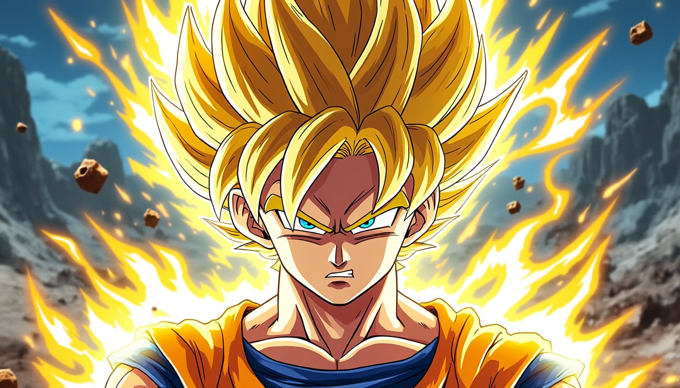 revivez le moment épique où gohan libère sa rage en super saiyan 2, bouleversant le combat contre cell et marquant l’histoire de dragon ball z pour toujours.