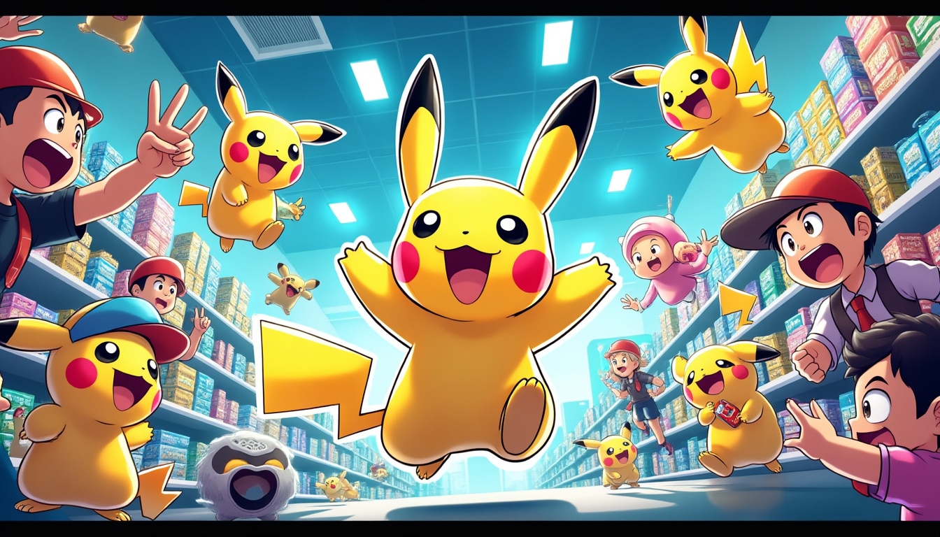 la sortie du nouveau set pokémon affole les fans : les stocks se sont écoulés en seulement 2 heures ! découvrez pourquoi cette collection fait autant de bruit.