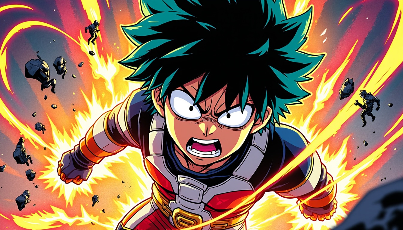 découvrez la saison finale de my hero academia : affrontez avec vos héros préférés un ultime combat explosif qui conclura la saga en beauté. suspense, action et émotions garanties pour cet affrontement tant attendu !