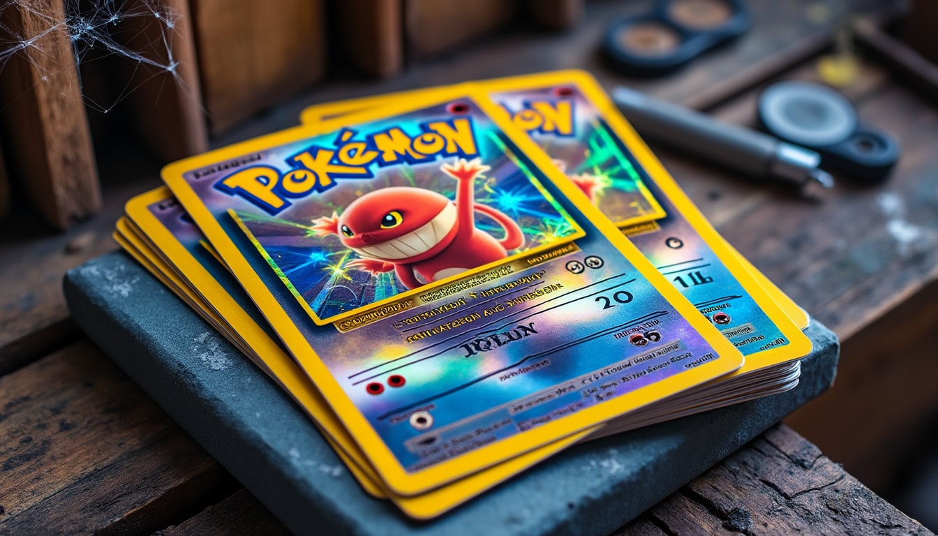 découvrez l’histoire étonnante d’un lot de cartes pokémon rares trouvé par hasard dans un grenier, désormais estimé à une véritable fortune. collectionneurs et nostalgiques, ne manquez pas cette incroyable découverte !
