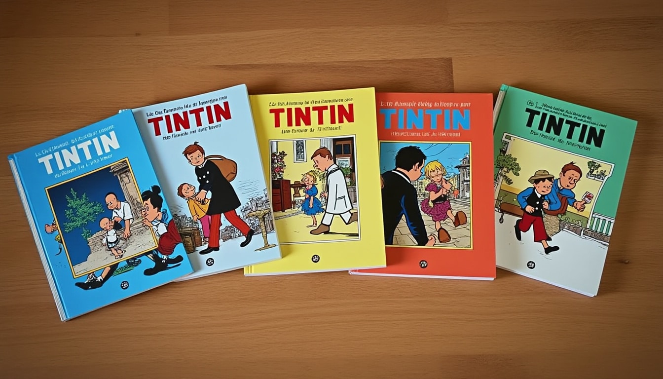 découvrez les 5 albums rares de tintin qui pourraient se cacher dans votre bibliothèque sans que vous en ayez conscience. ces éditions précieuses sont recherchées par les collectionneurs et pourraient valoir une petite fortune !