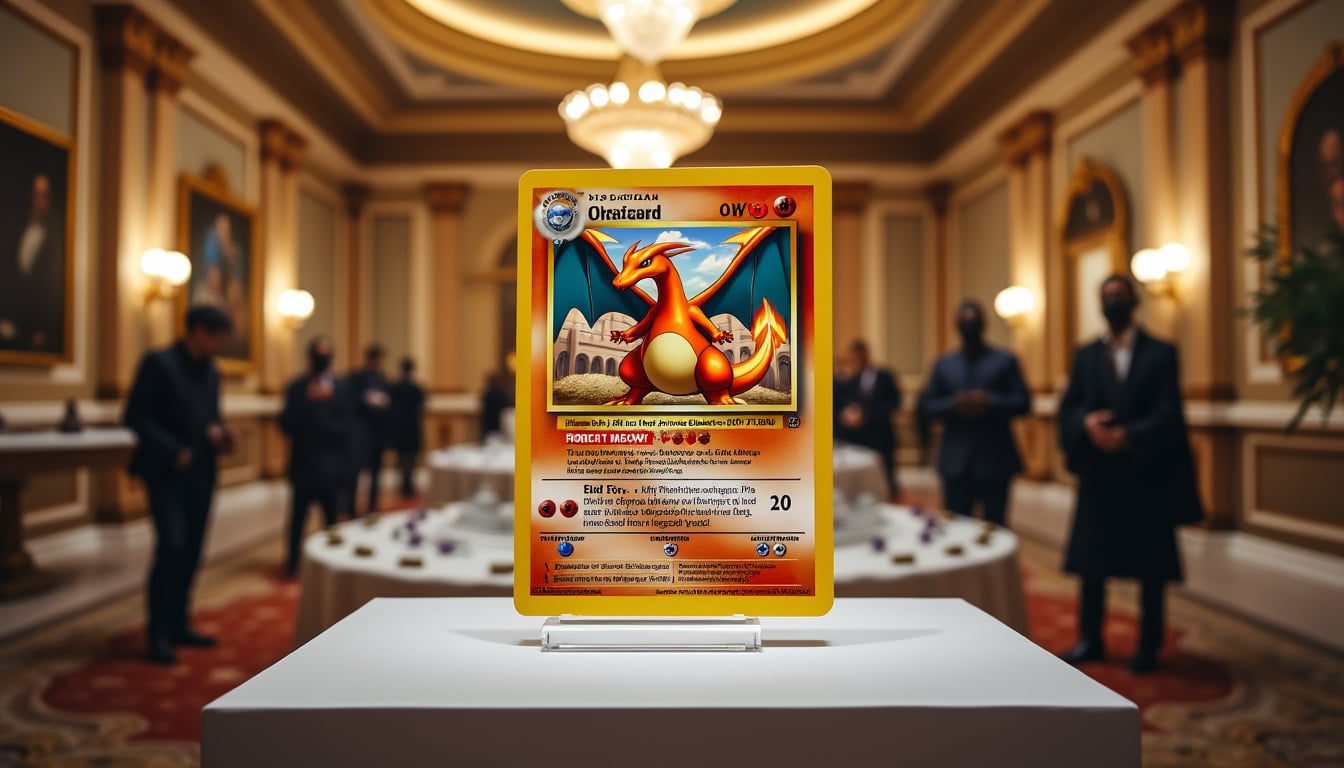 découvrez l'histoire fascinante d'une carte pokémon rare qui a été vendue aux enchères à un prix exceptionnel, captivant collectionneurs et passionnés à travers le monde.