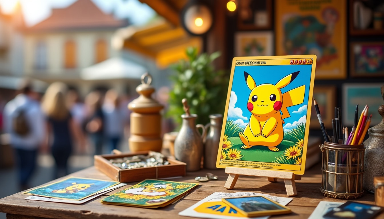 découvrez l'événement unique en normandie : un vide-grenier propose à la vente une rare carte pokémon pikachu illustrator. profitez de cette occasion pour dénicher des trésors et vivre une expérience exceptionnelle !