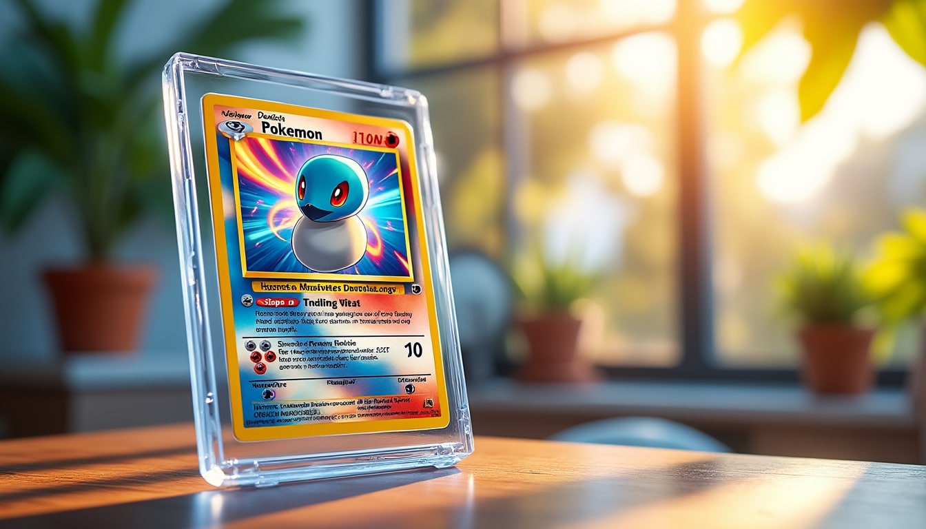protégez vos cartes pokémon rares pour moins de 5€ grâce à cette solution incontournable, simple et efficace contre les dommages et l'usure.