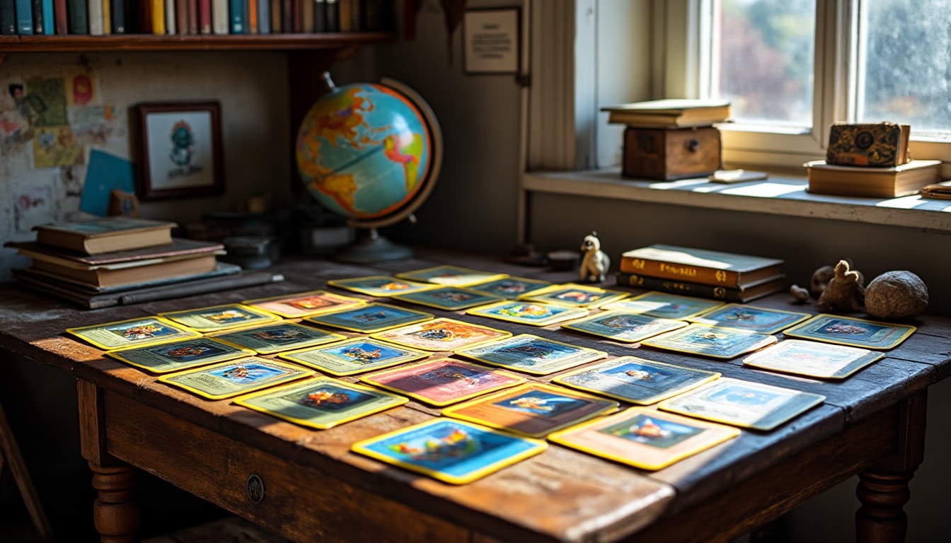 un incroyable lot de cartes pokémon, estimé à 100 000 €, a été découvert dans le grenier d’une école. découvrez cette trouvaille exceptionnelle qui ravit les collectionneurs!