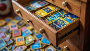 un homme redécouvre par hasard sa vieille collection de cartes pokémon cachée dans un tiroir : sa valeur actuelle le surprend et dépasse toutes ses espérances !