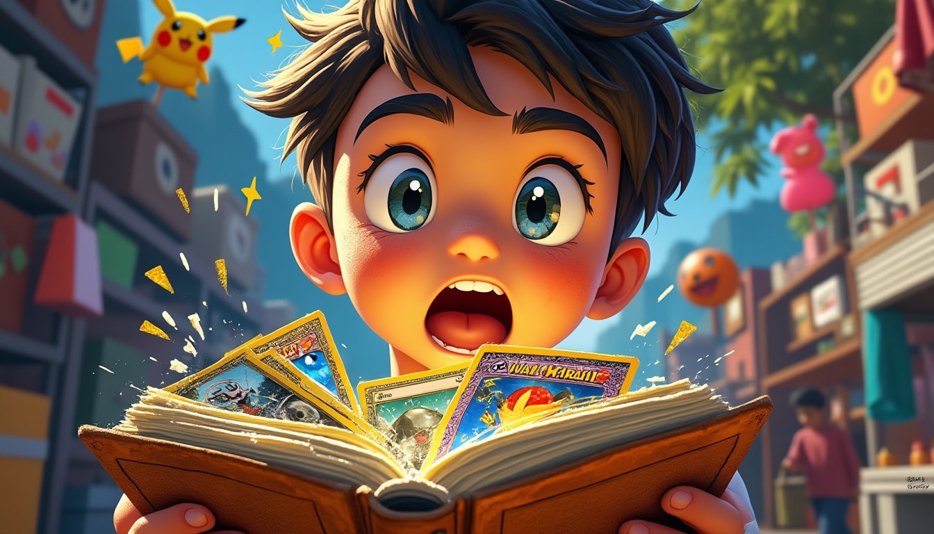 découvrez l'incroyable histoire d'un passionné de pokémon qui rachète un classeur au vide-grenier et tombe sur des cartes rares et interdites. une trouvaille inattendue qui fascine les collectionneurs !