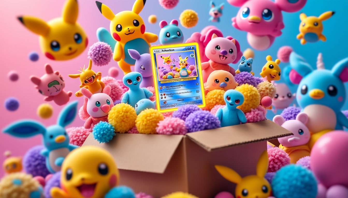 découvrez comment un simple carton de jouets pokémon a révélé une carte ultra rare, suscitant la surprise et l’enthousiasme des collectionneurs !