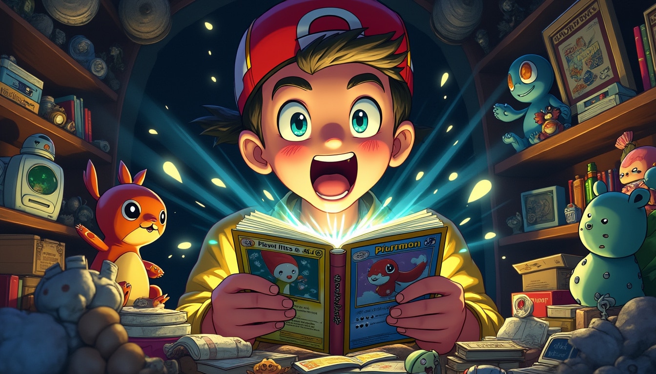 un collectionneur fait une découverte incroyable dans un grenier : une précieuse carte pokémon shadowless, très recherchée par les fans et collectionneurs. découvrez l’histoire de cette trouvaille rare !