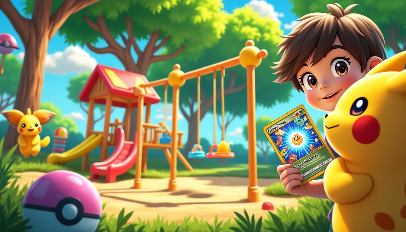 découvrez comment un simple jeu joué dans la cour de récréation a permis à des élèves de découvrir une carte pokémon mythique, éveillant la curiosité et l’excitation chez tous les fans de la franchise.