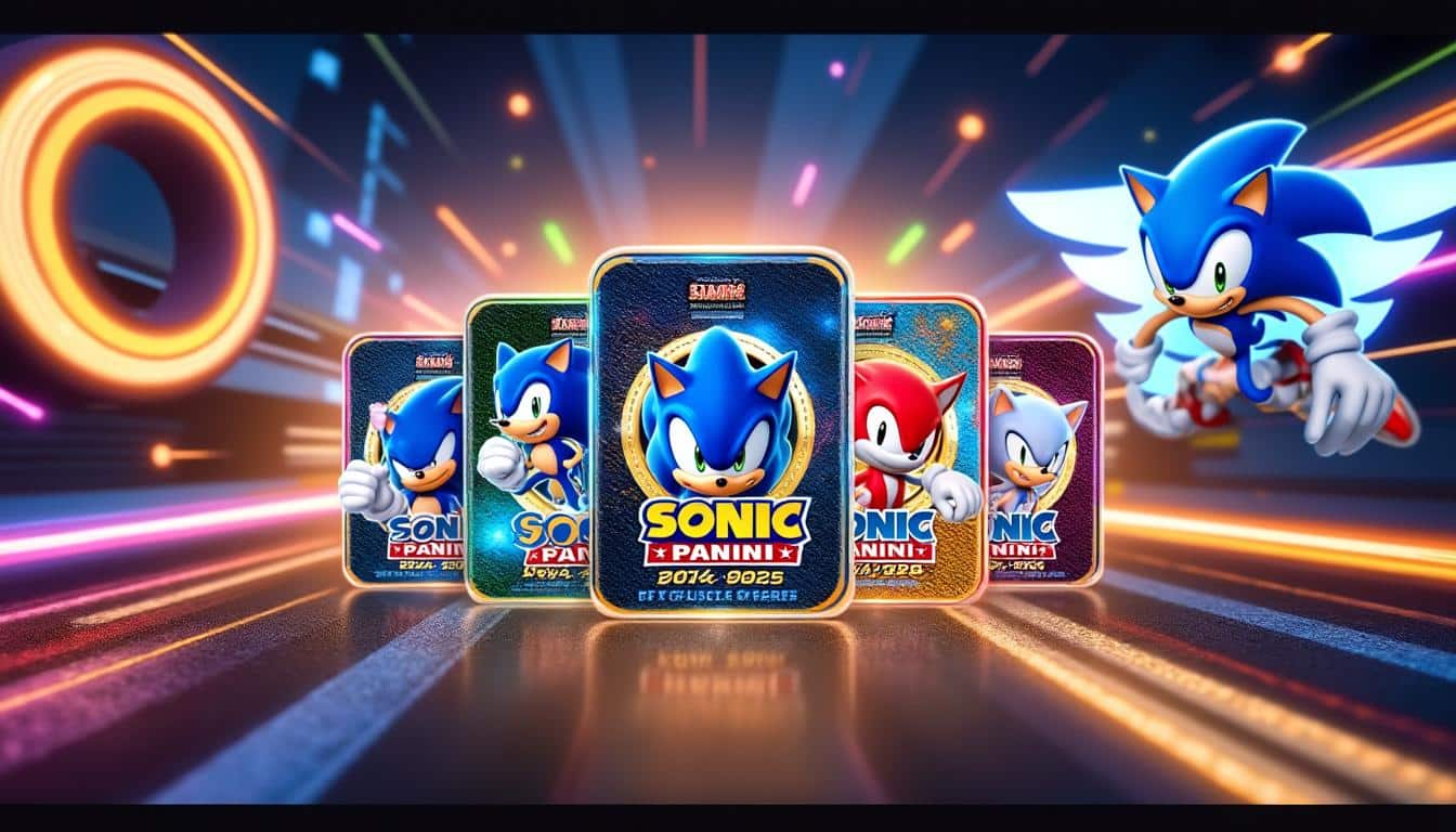 plongez dans l’univers de sonic x panini et collectionnez les cartes exclusives et limitées de la série 2024-2025. découvrez des visuels uniques et complétez votre collection dès maintenant !