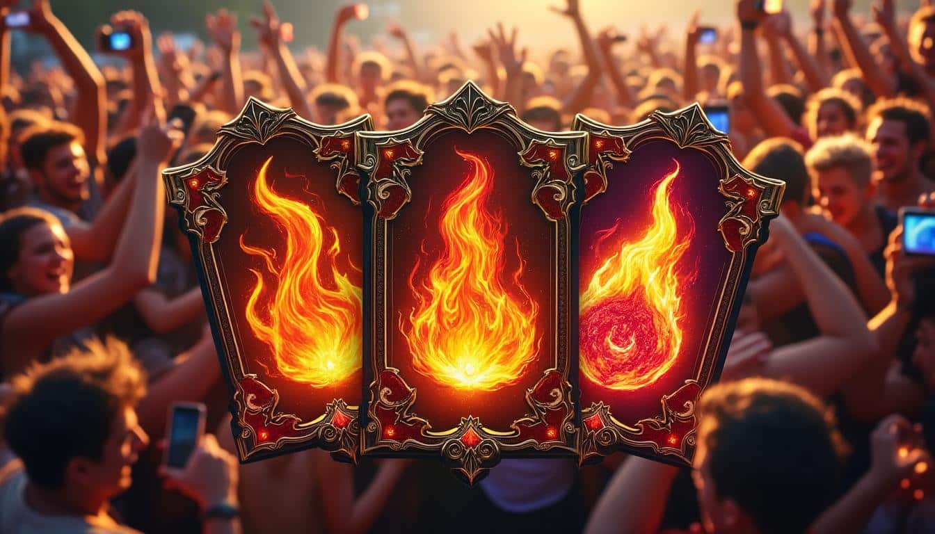 découvrez les trois premières cartes de l'extension flammes fantasmagoriques déjà révélées ! les fans sont impatients et partagent leurs réactions face à ces nouveautés très attendues.