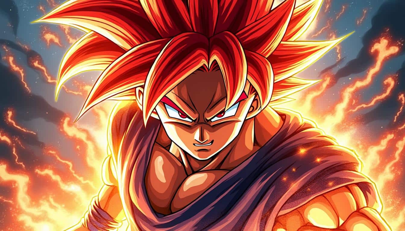 découvrez le nouvel artwork officiel de sangoku ssj4 qui enflamme les réseaux sociaux ! un visuel impressionnant qui ravit les fans de dragon ball et fait sensation en ligne.