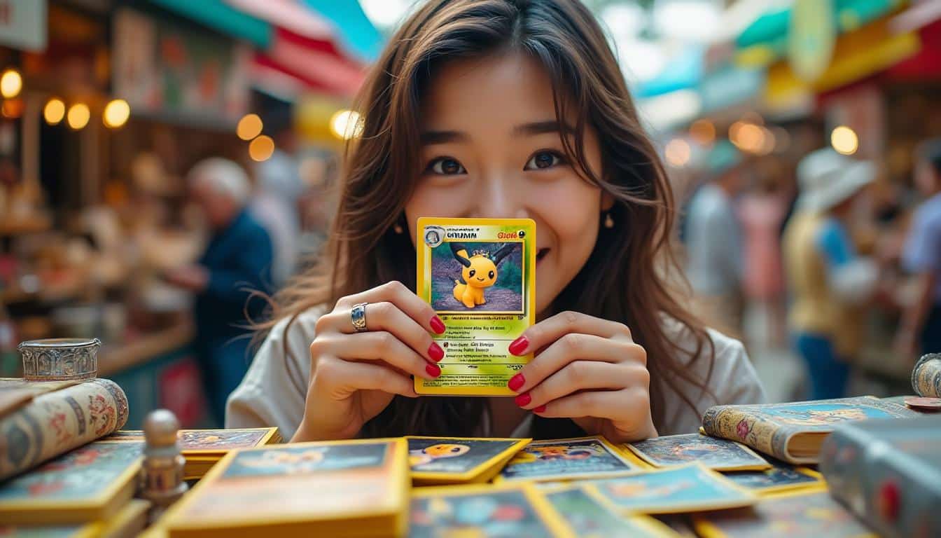 lors d’un vide-grenier, un acheteur anonyme fait une incroyable découverte : une carte pokémon mythique cachée parmi le bric-à-brac. découvrez cette histoire surprenante et la valeur de cette trouvaille exceptionnelle.