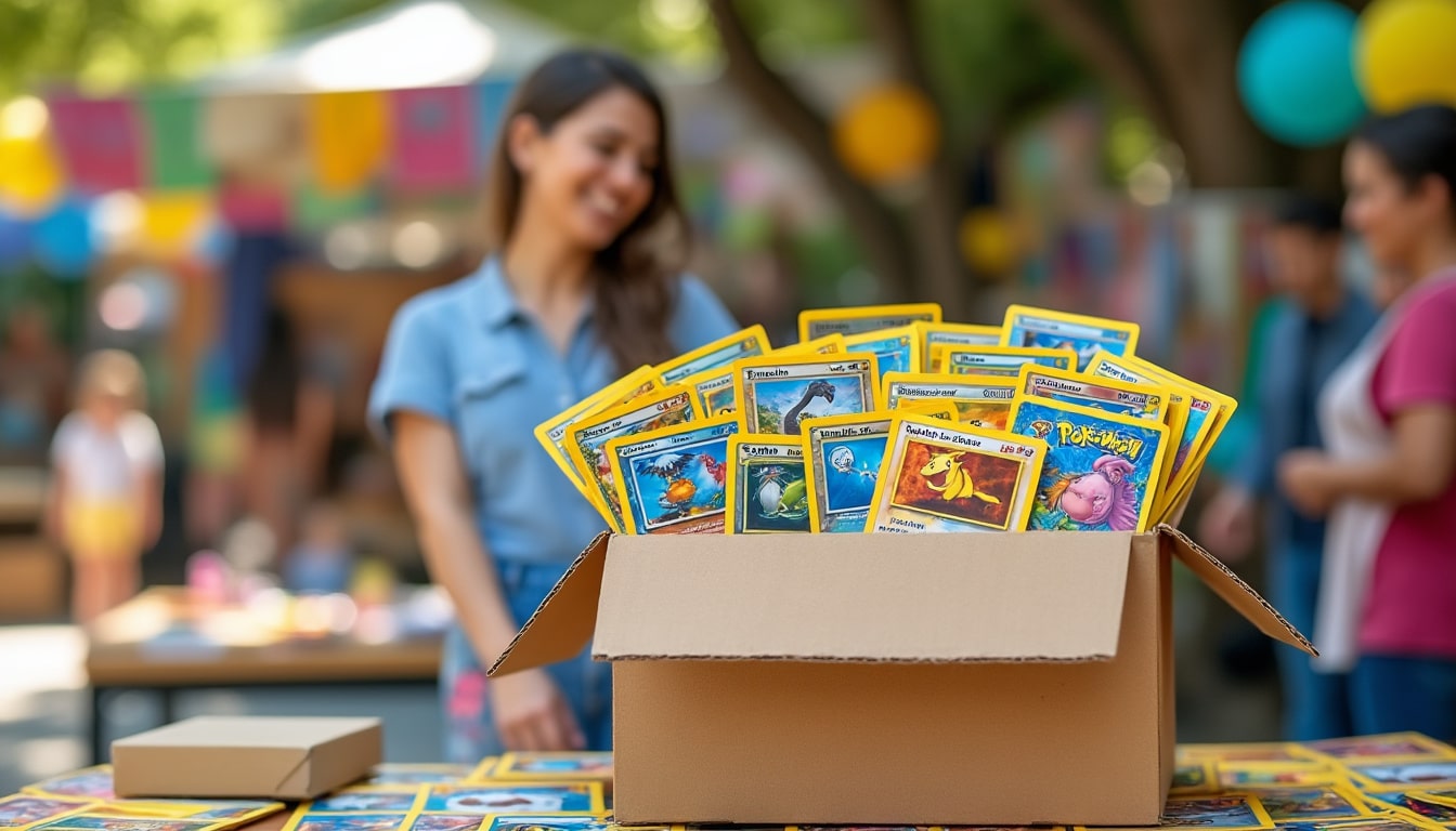 lors d’un vide-grenier, un acheteur a déniché un carton de cartes pokémon pour seulement 2 € et n’a pu cacher sa joie face à cette incroyable trouvaille. découvrez pourquoi cette affaire fait tant parler !