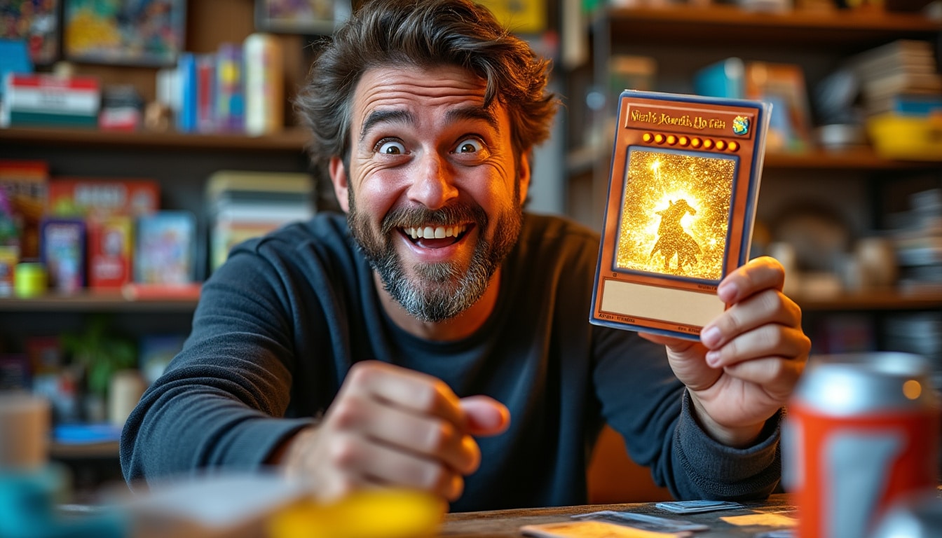 lors d’un vide-grenier, un collectionneur acquiert un lot de cartes yu-gi-oh! et fait une découverte extraordinaire : une carte rare, considérée comme un véritable graal par les fans. découvrez cette histoire incroyable !