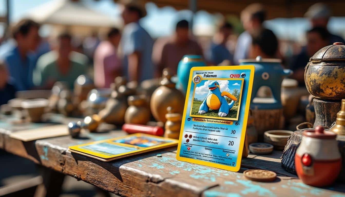 découvrez l'incroyable histoire d'une carte pokémon vendue à bas prix lors d'un vide-grenier, qui s'est révélée être un véritable trésor et un record de valeur !