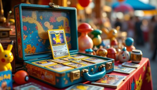 lors d’un vide-grenier, une mallette pokémon achetée pour seulement 10 € révèle la présence d’une carte rare et précieuse. découvrez cette incroyable trouvaille et l’histoire inattendue qui la rend exceptionnelle.